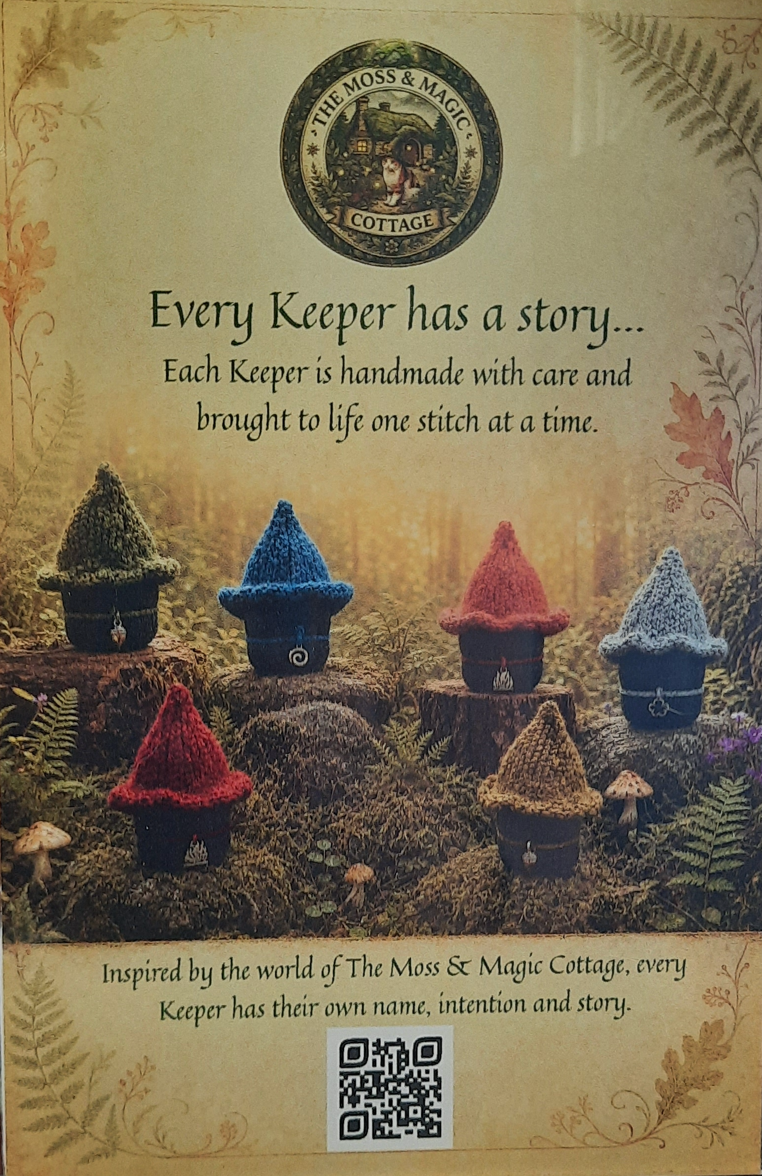 Every Keeper has a story display
