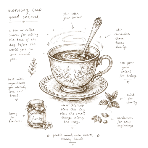 Morning Cup Good Intent sketch
