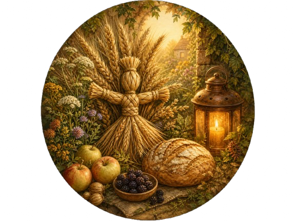 Bread, grain and first-harvest symbols for Lammas