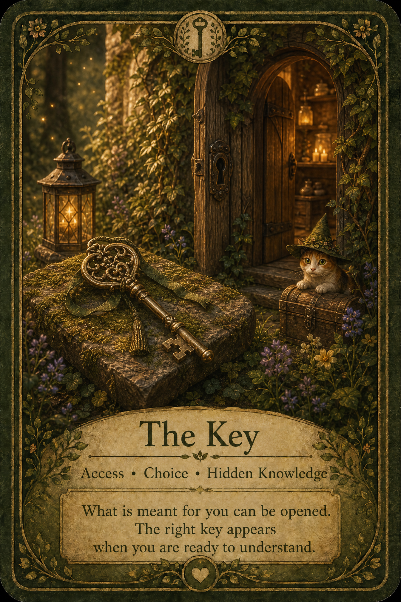The Key oracle card