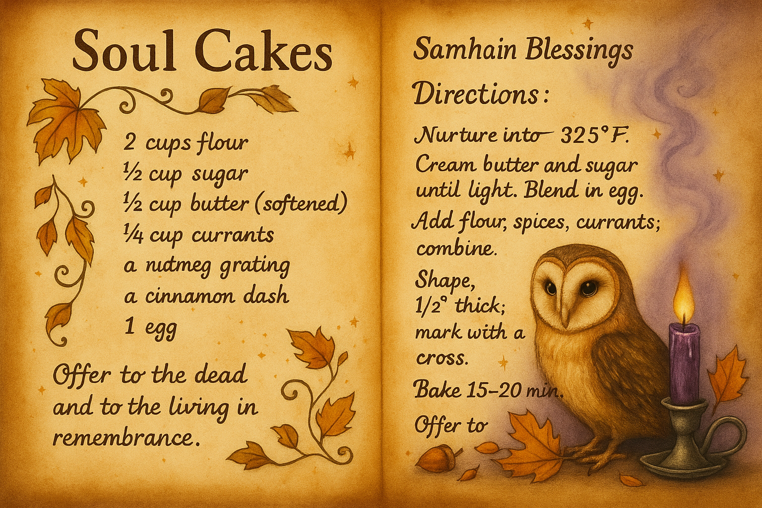 Samhain recipe